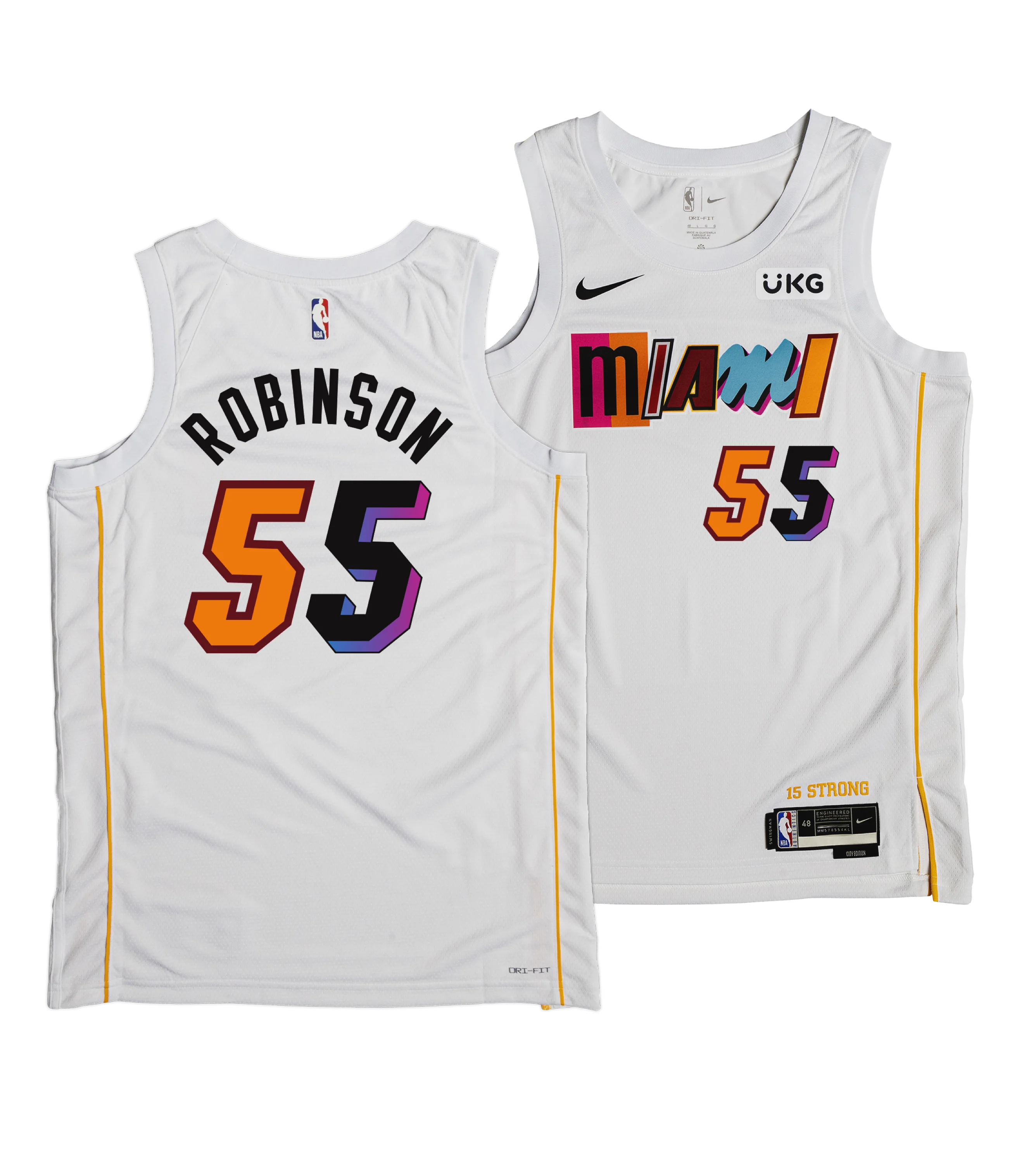Duncan Robinson Nike Miami Mashup Vol. 2 Swingman Jersey - Player's Choice 1 Duncan Robinson Nike Miami Mashup Vol. 2 Swingman Jersey - Player's Choice