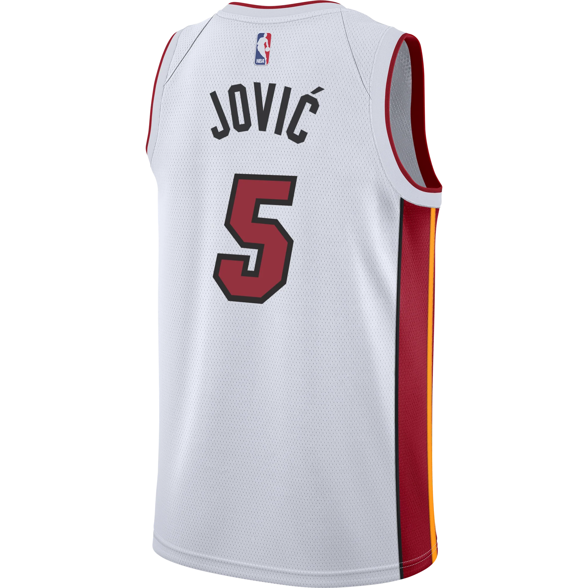 Nikola Jović Nike Association White Youth Swingman Jersey 2 Nikola Jović Nike Association White Youth Swingman Jersey