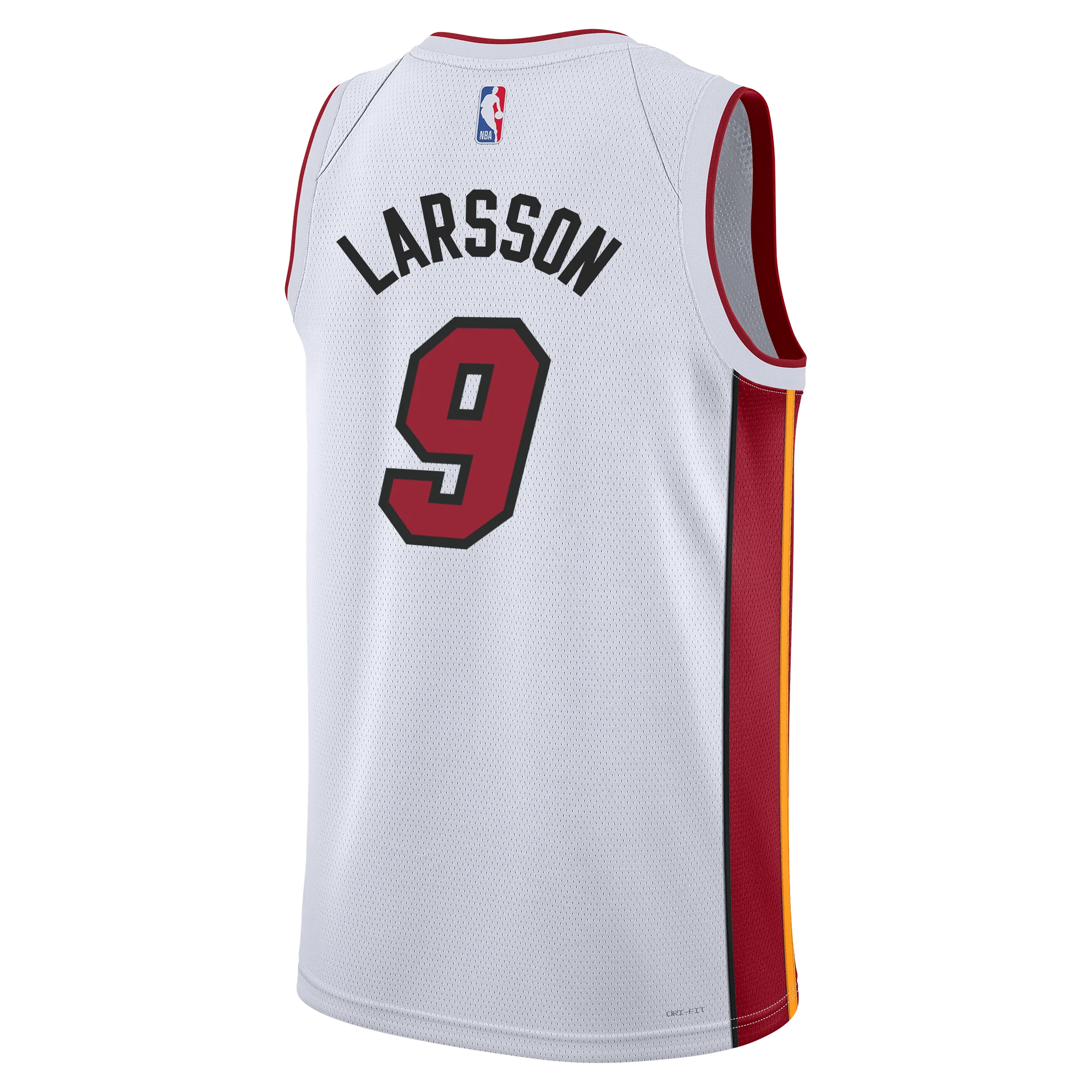Pelle Larsson Nike Miami HEAT Association White Youth Swingman Jersey 2 Pelle Larsson Nike Miami HEAT Association White Youth Swingman Jersey