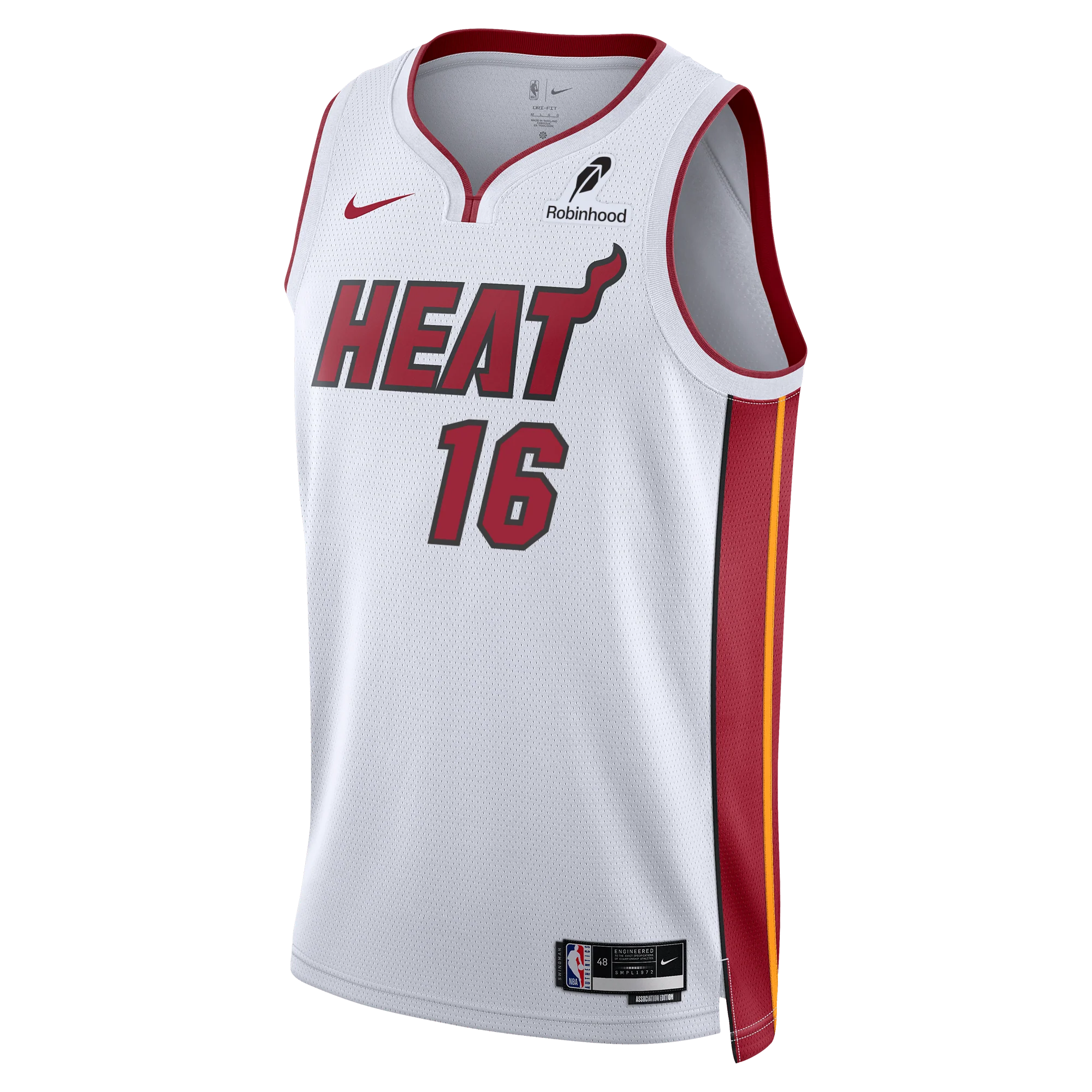 Keshad Johnson Nike Miami HEAT Association White Swingman Jersey