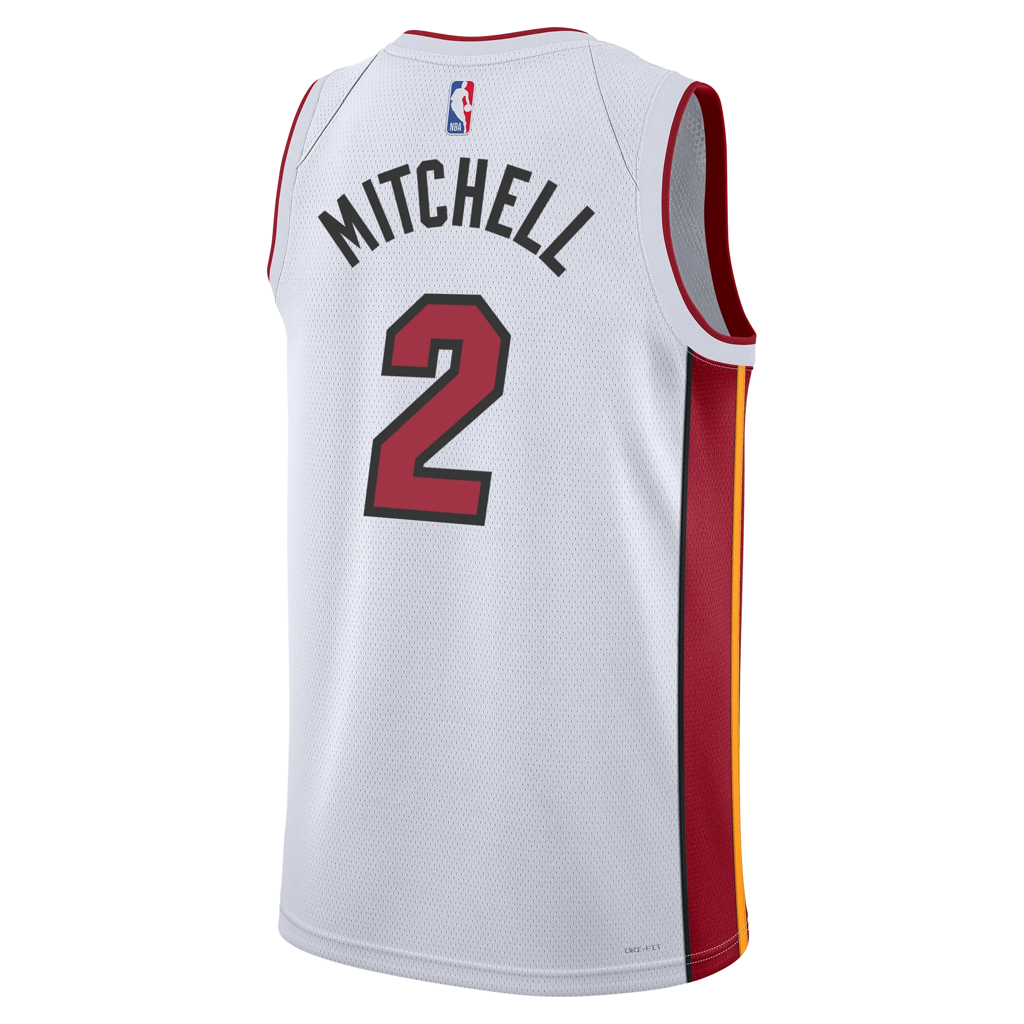 Davion Mitchell Nike Miami HEAT Association White Youth Swingman Jersey 2 Davion Mitchell Nike Miami HEAT Association White Youth Swingman Jersey