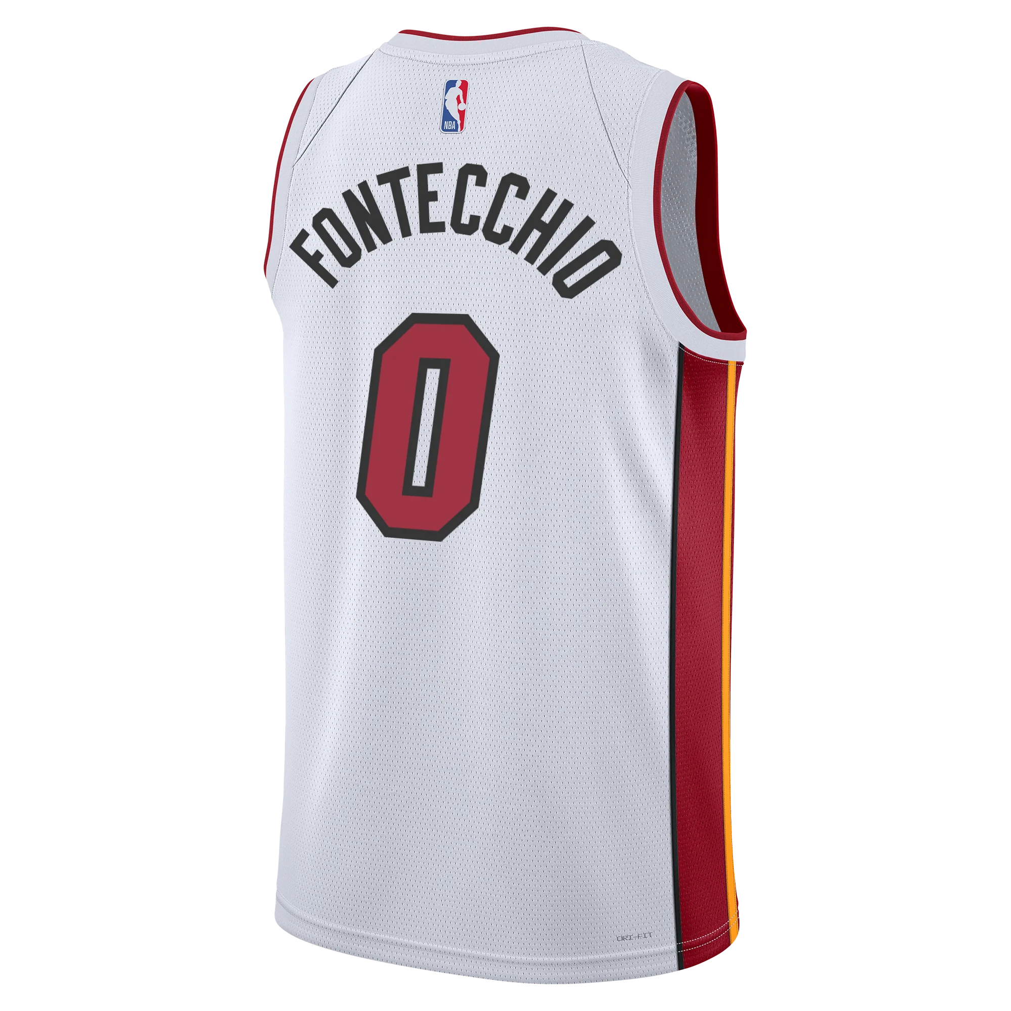 Simone Fontecchio Nike Miami HEAT Association White Swingman Jersey 2 Simone Fontecchio Nike Miami HEAT Association White Swingman Jersey