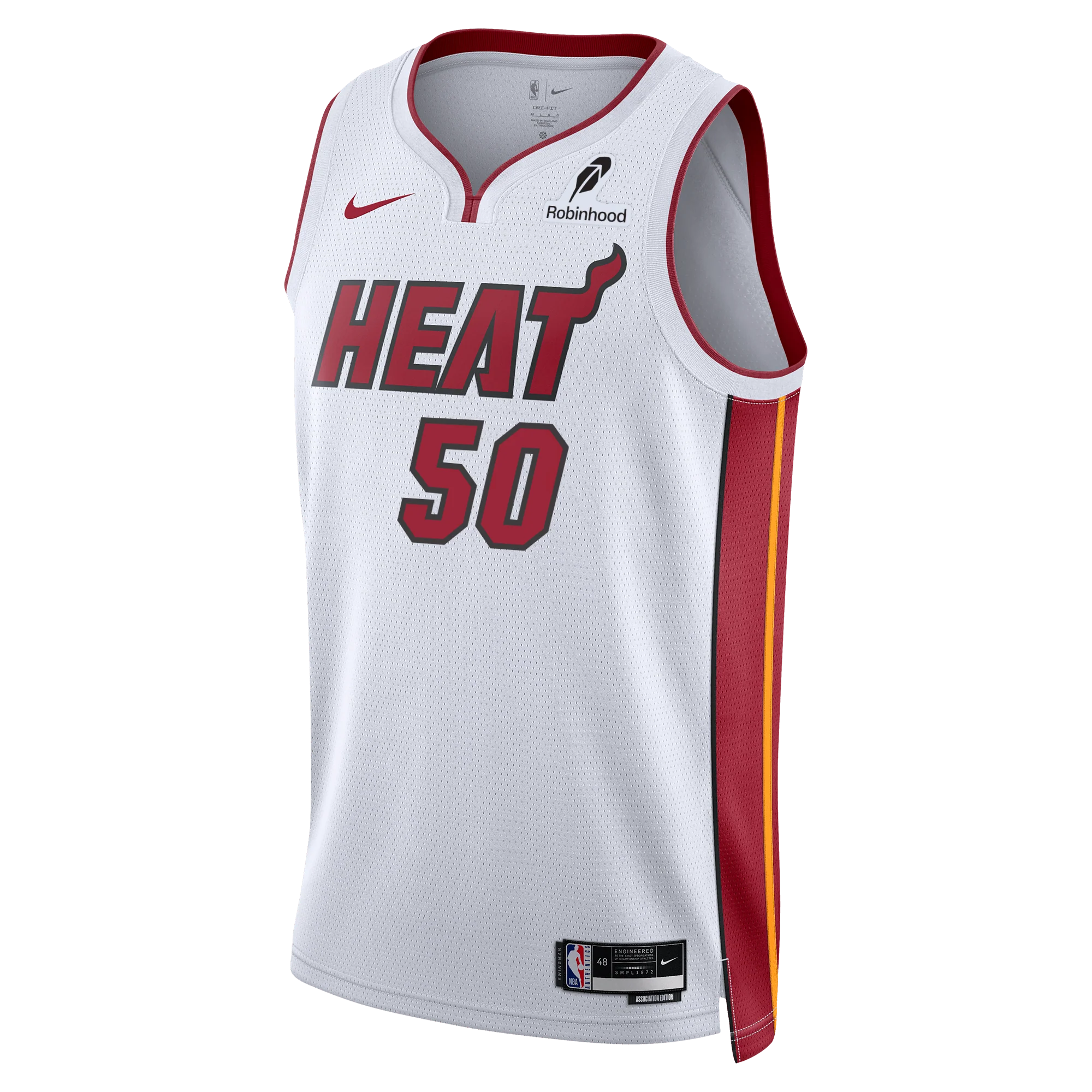 Vladislav Goldin Nike Miami HEAT Association White Swingman Jersey