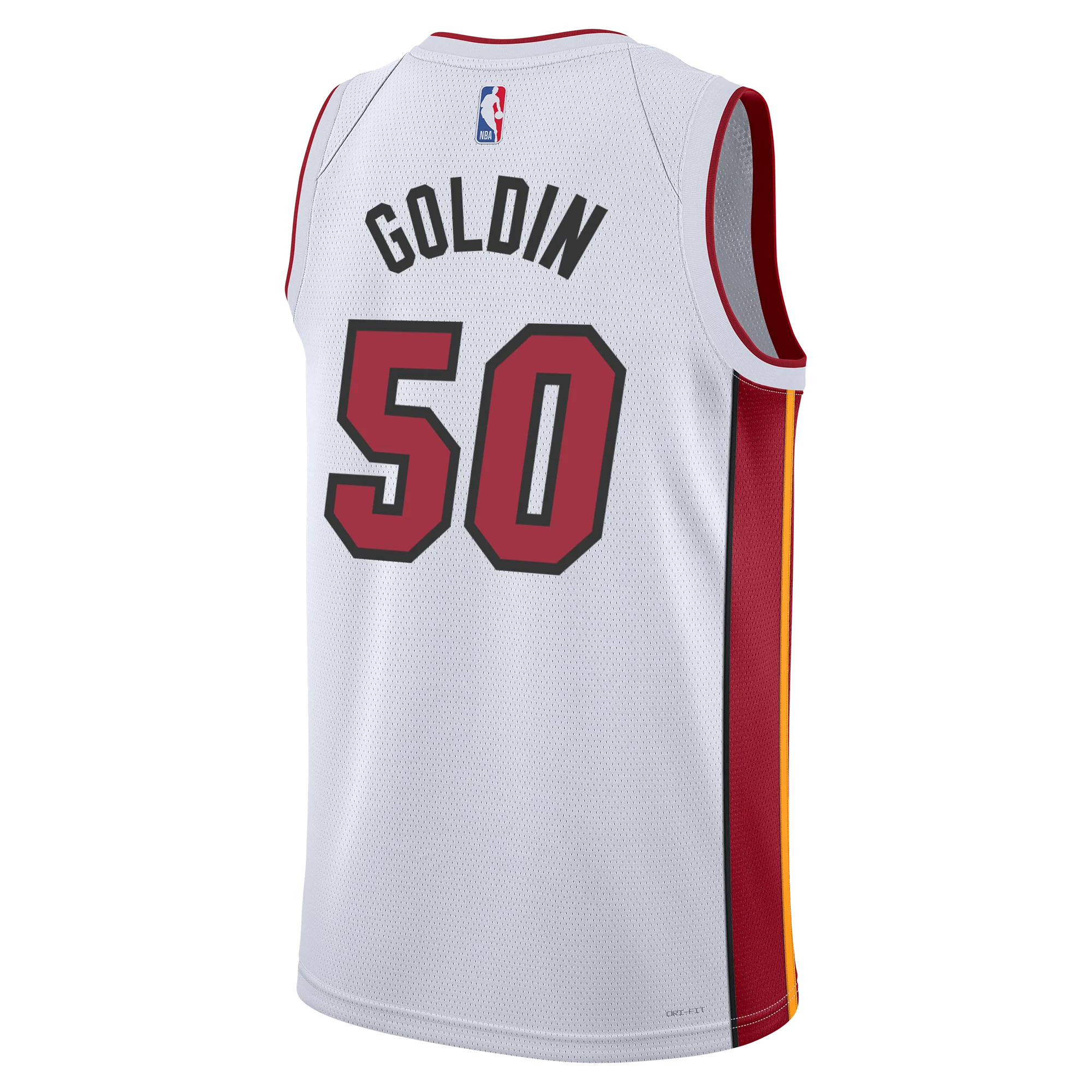 Vladislav Goldin Nike Miami HEAT Association White Youth Swingman Jersey 2 Vladislav Goldin Nike Miami HEAT Association White Youth Swingman Jersey