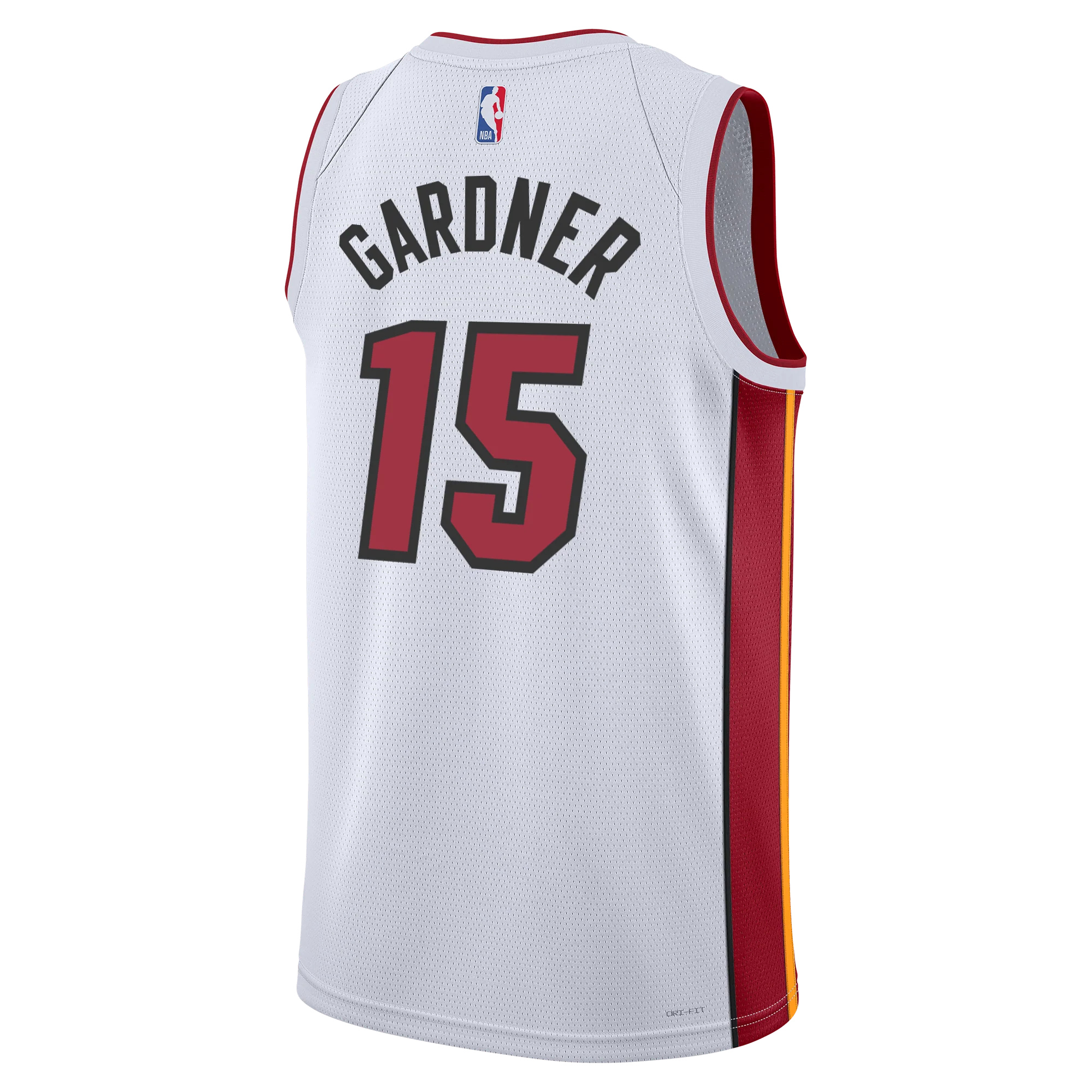Myron Gardner Nike Miami HEAT Association White Swingman Jersey 2 Myron Gardner Nike Miami HEAT Association White Swingman Jersey