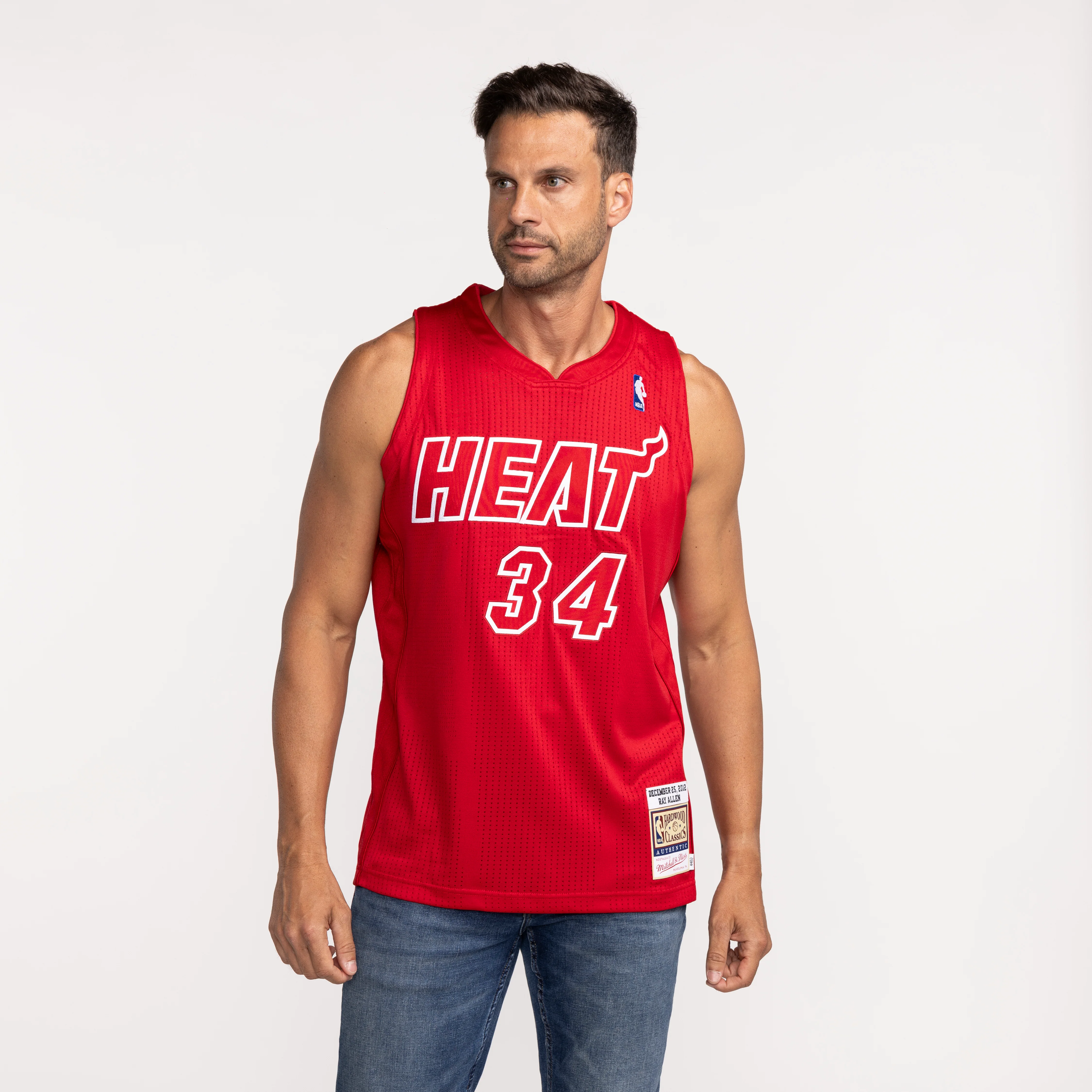 Ray Allen Mitchell and Ness 2012-13 Christmas Day Authentic Jersey