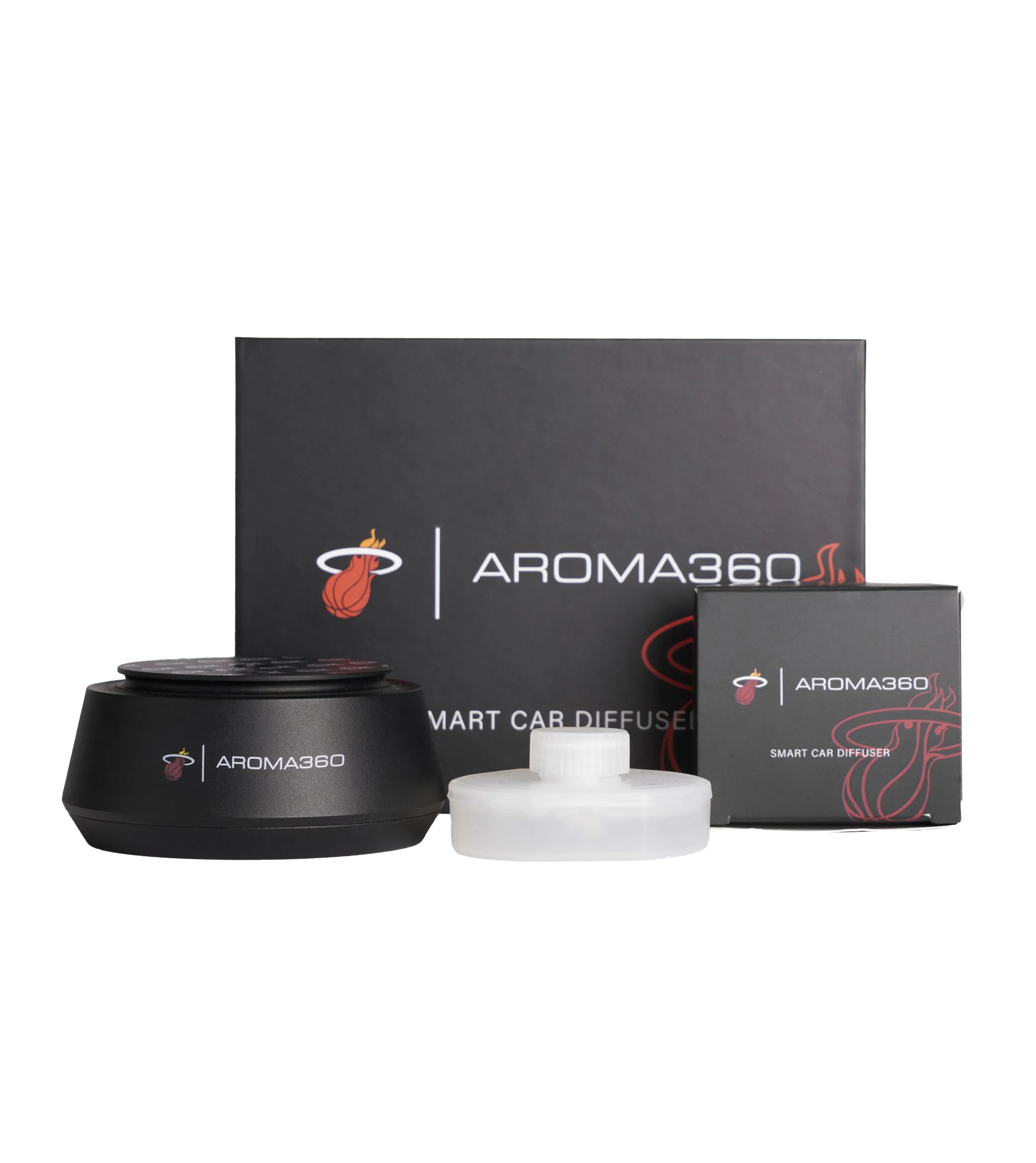 Aroma 360 Miami HEAT Smart Car Diffuser 1 Aroma 360 Miami HEAT Smart Car Diffuser