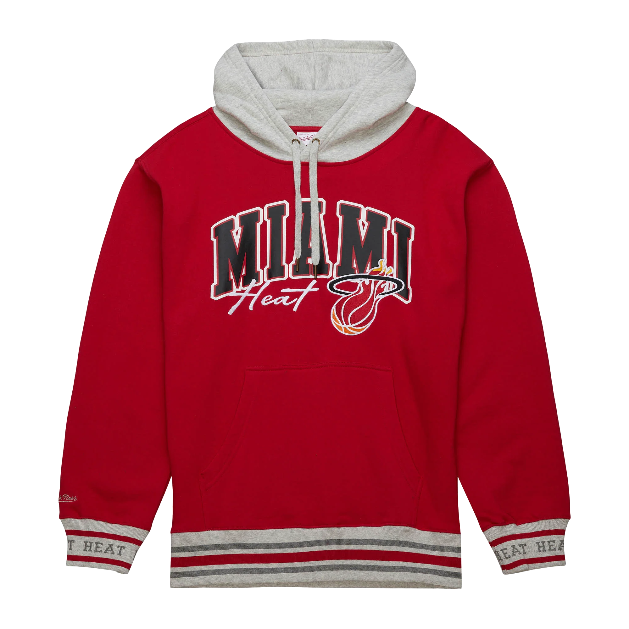 Mitchell & Ness Miami HEAT Vintage Logo Hoodie 1 Mitchell & Ness Miami HEAT Vintage Logo Hoodie