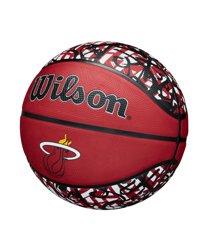 Wilson Miami HEAT Graffiti Basketball 3 Wilson Miami HEAT Graffiti Basketball