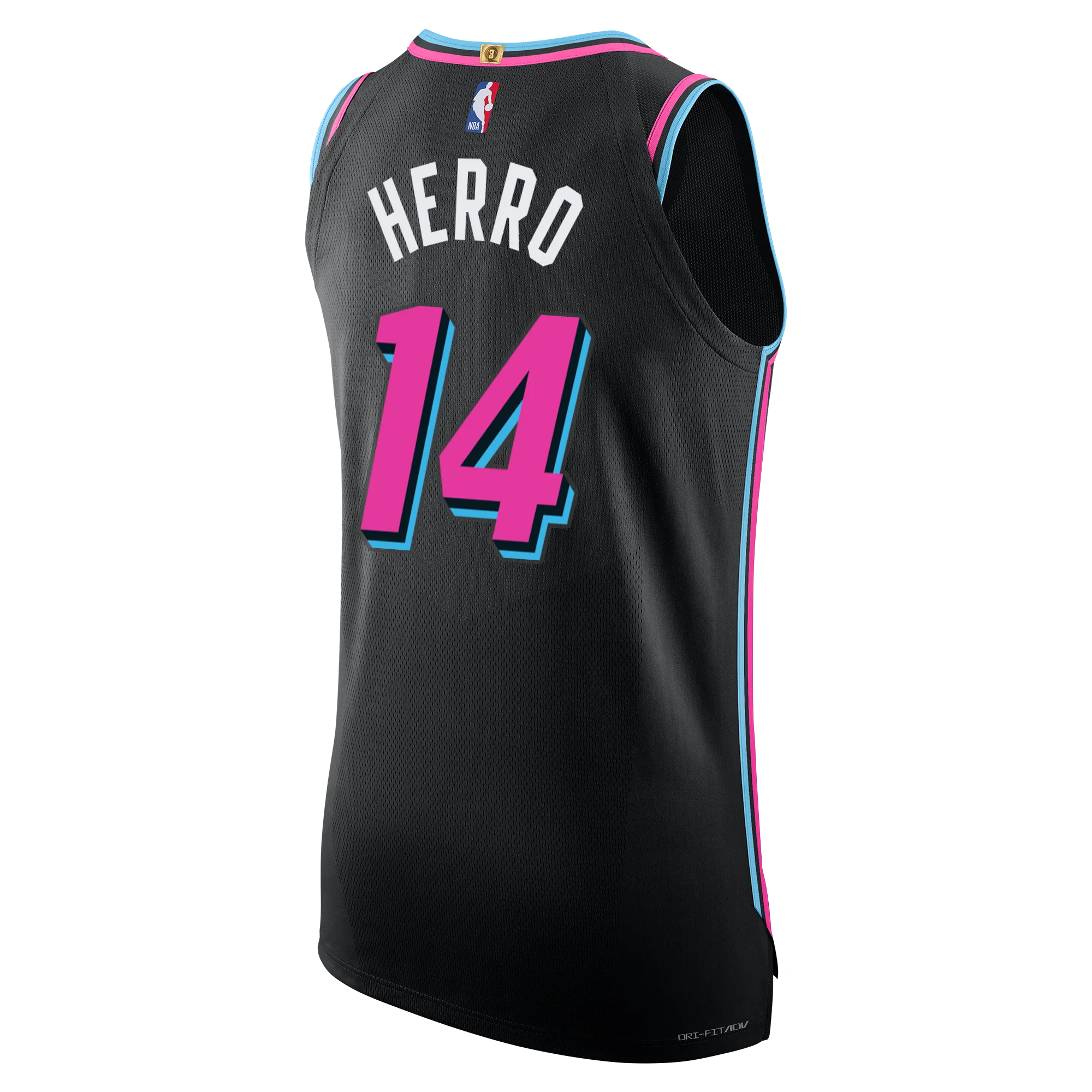 Tyler Herro Nike Original Vice Nights Authentic Jersey 2 Tyler Herro Nike Original Vice Nights Authentic Jersey