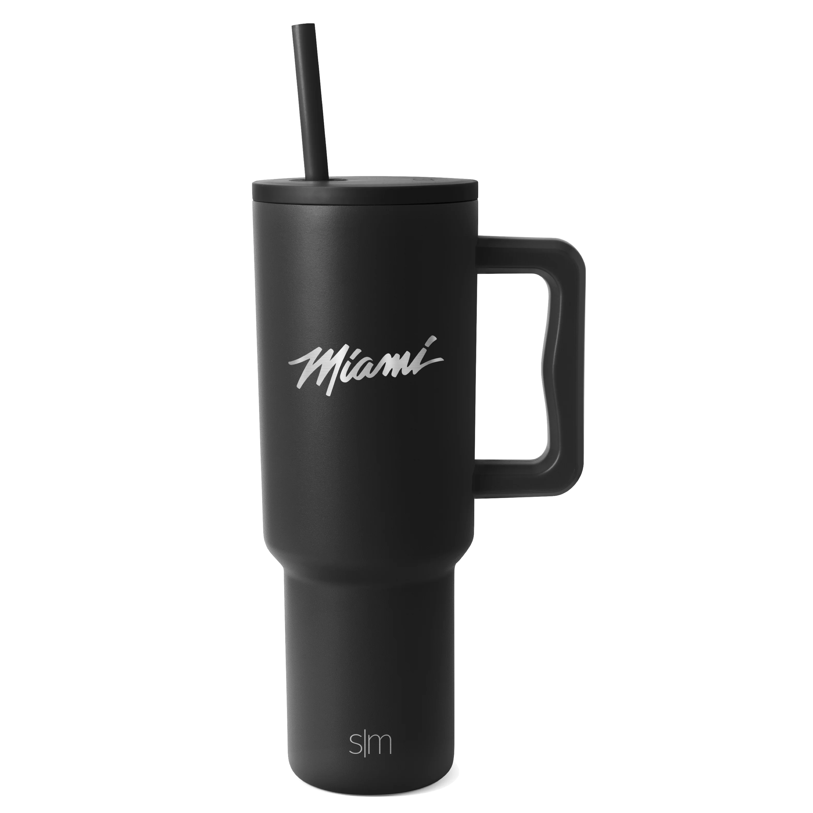 Simple Modern Miami HEAT Original Vice 40oz Black Tumbler 1 Simple Modern Miami HEAT Original Vice 40oz Black Tumbler