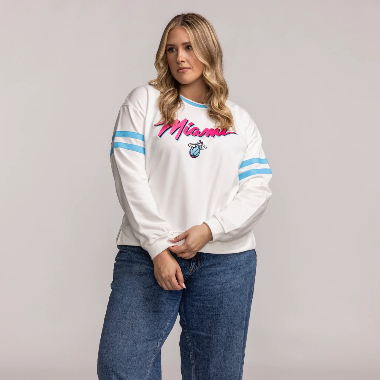Concepts Sports Miami HEAT Original Vice Long Sleeve Tee 2 Concepts Sports Miami HEAT Original Vice Long Sleeve Tee