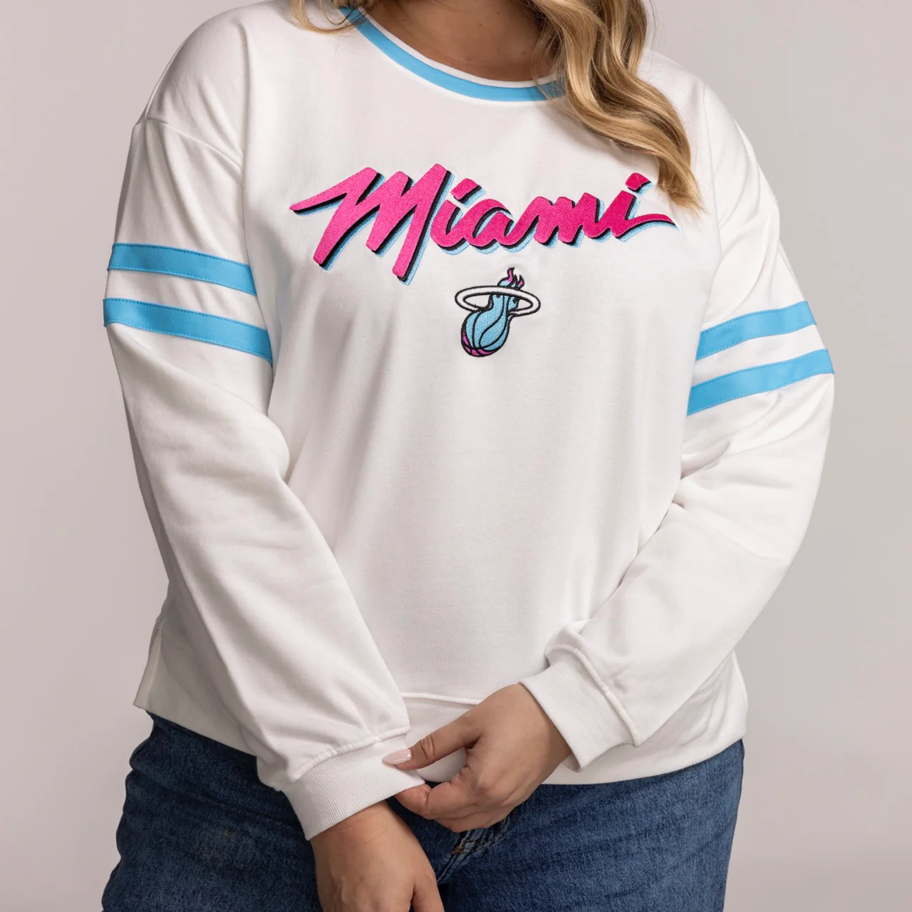 Concepts Sports Miami HEAT Original Vice Long Sleeve Tee 4 Concepts Sports Miami HEAT Original Vice Long Sleeve Tee