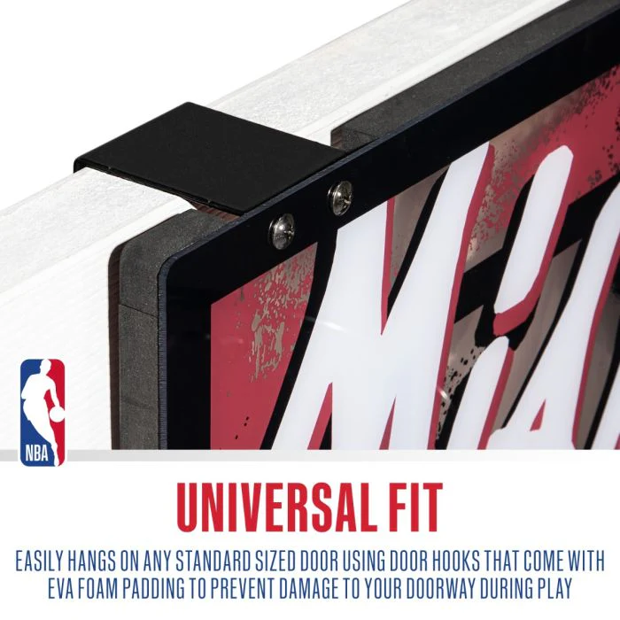 Miami HEAT Over The Door Basketball Hoop 6 Miami HEAT Over The Door Basketball Hoop