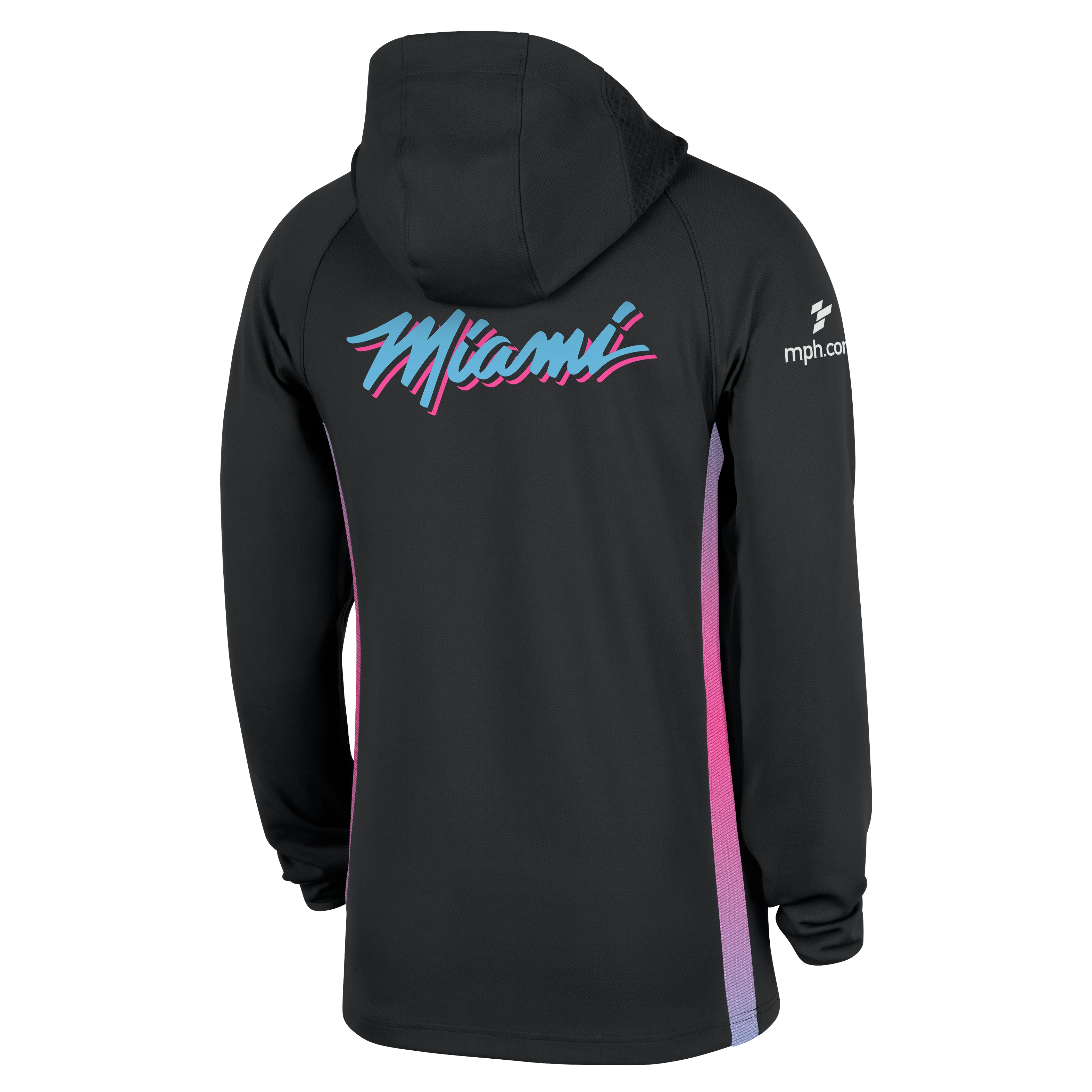 Nike Miami HEAT Original Vice Nights 1/2 Zip Hoodie 5 Nike Miami HEAT Original Vice Nights 1/2 Zip Hoodie