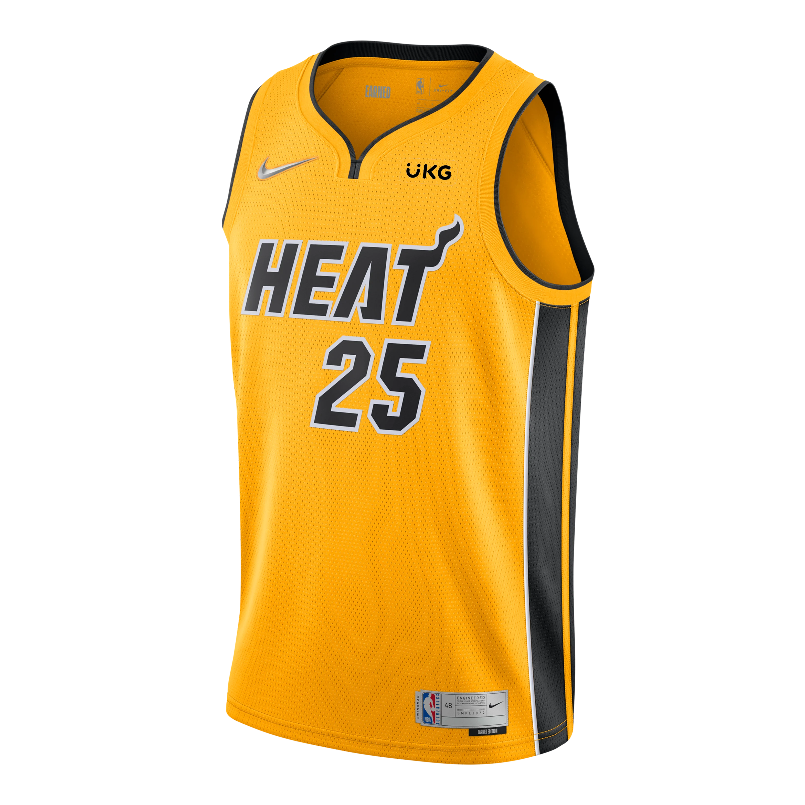 Kendrick Nunn Nike Trophy Gold Youth Swingman Jersey 1 Kendrick Nunn Nike Trophy Gold Youth Swingman Jersey