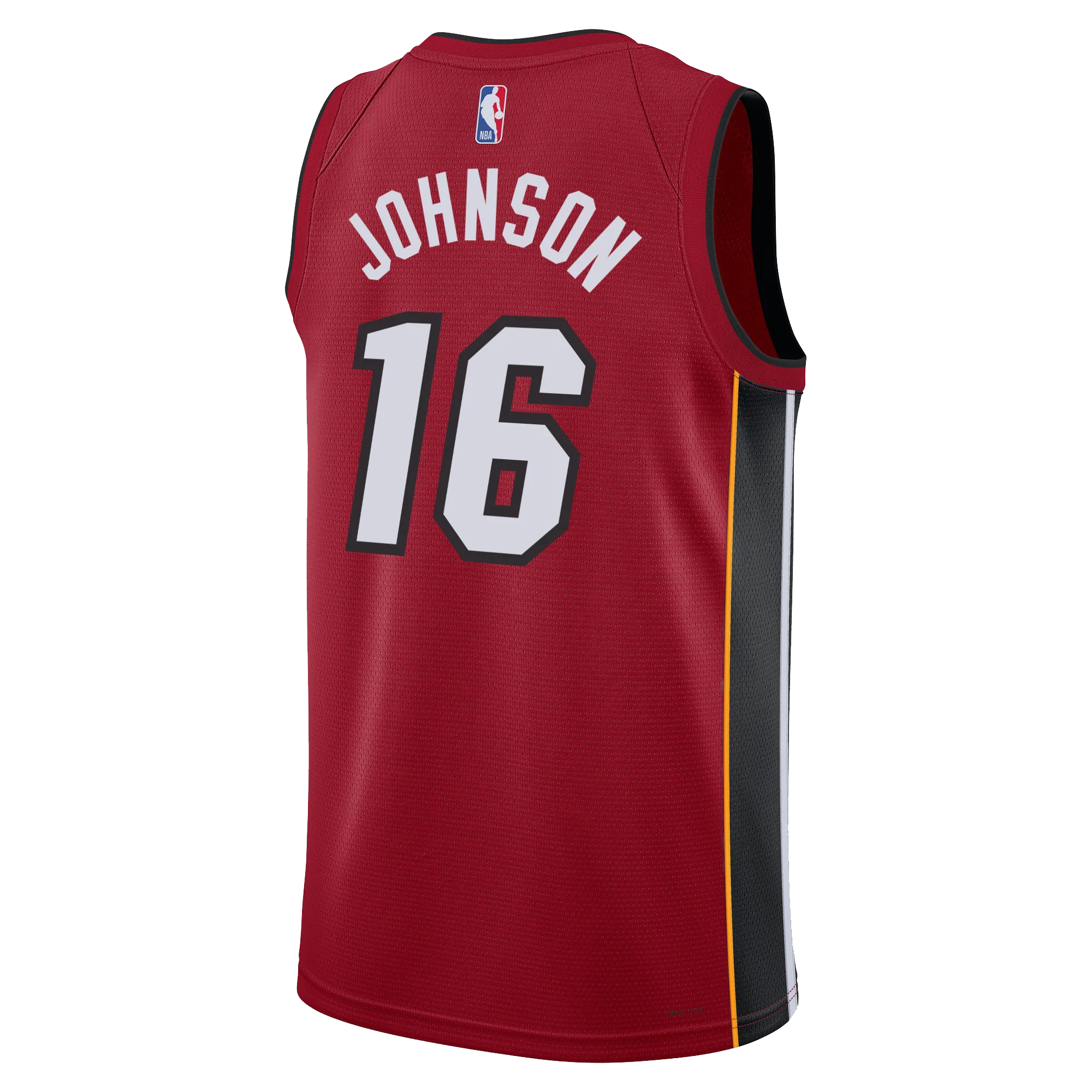 Keshad Johnson Nike Jordan Brand Miami HEAT Statement Red Swingman Youth Jersey 2 Keshad Johnson Nike Jordan Brand Miami HEAT Statement Red Swingman Youth Jersey