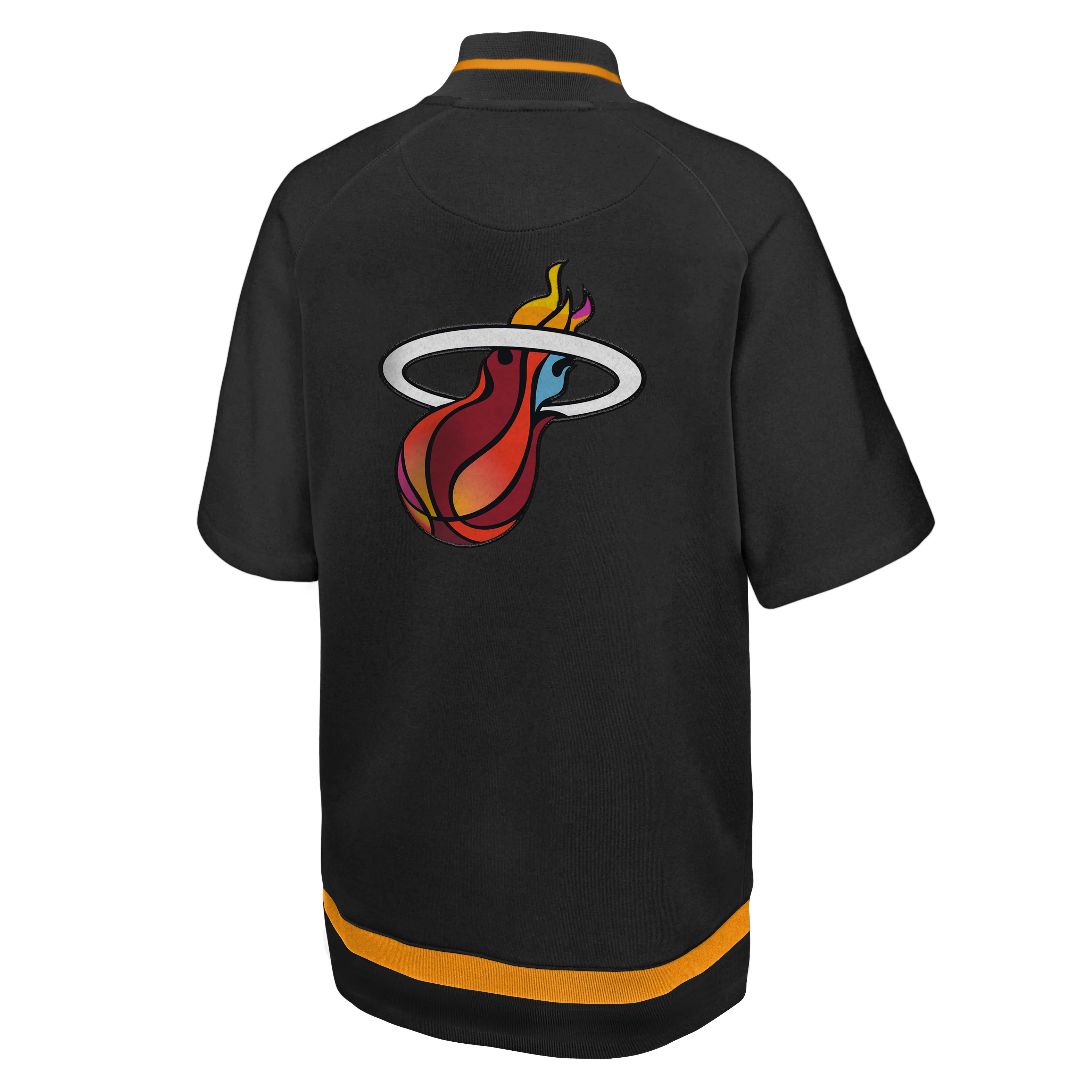 Nike Miami HEAT Mashup Showtime Short-Sleeve Youth Jacket 3 Nike Miami HEAT Mashup Showtime Short-Sleeve Youth Jacket