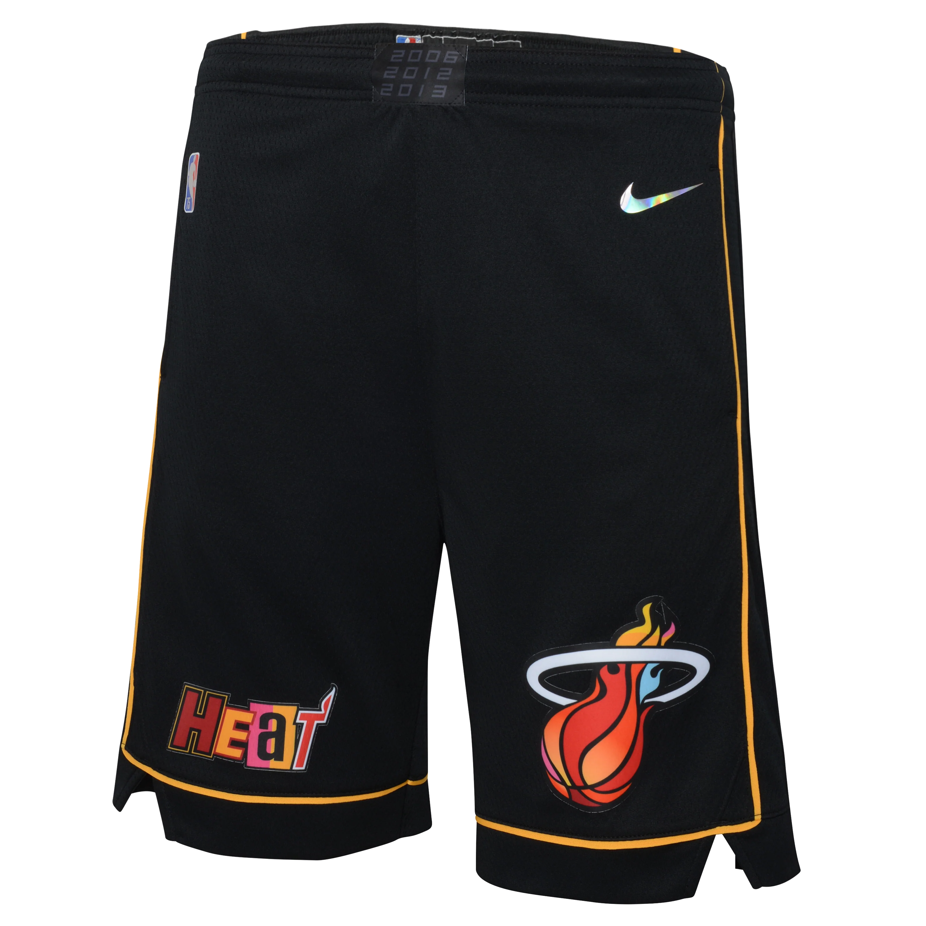 Nike Miami HEAT Mashup Youth Swingman Shorts