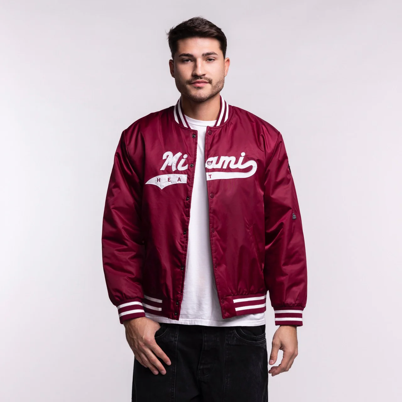Hype and Vice Miami HEAT Varsity Jacket