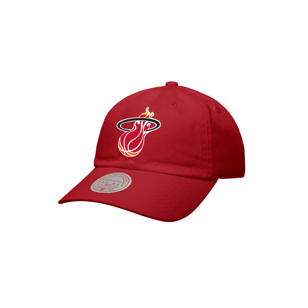 Mitchell & Ness Miami HEAT Ground 2.0 Dad Hat