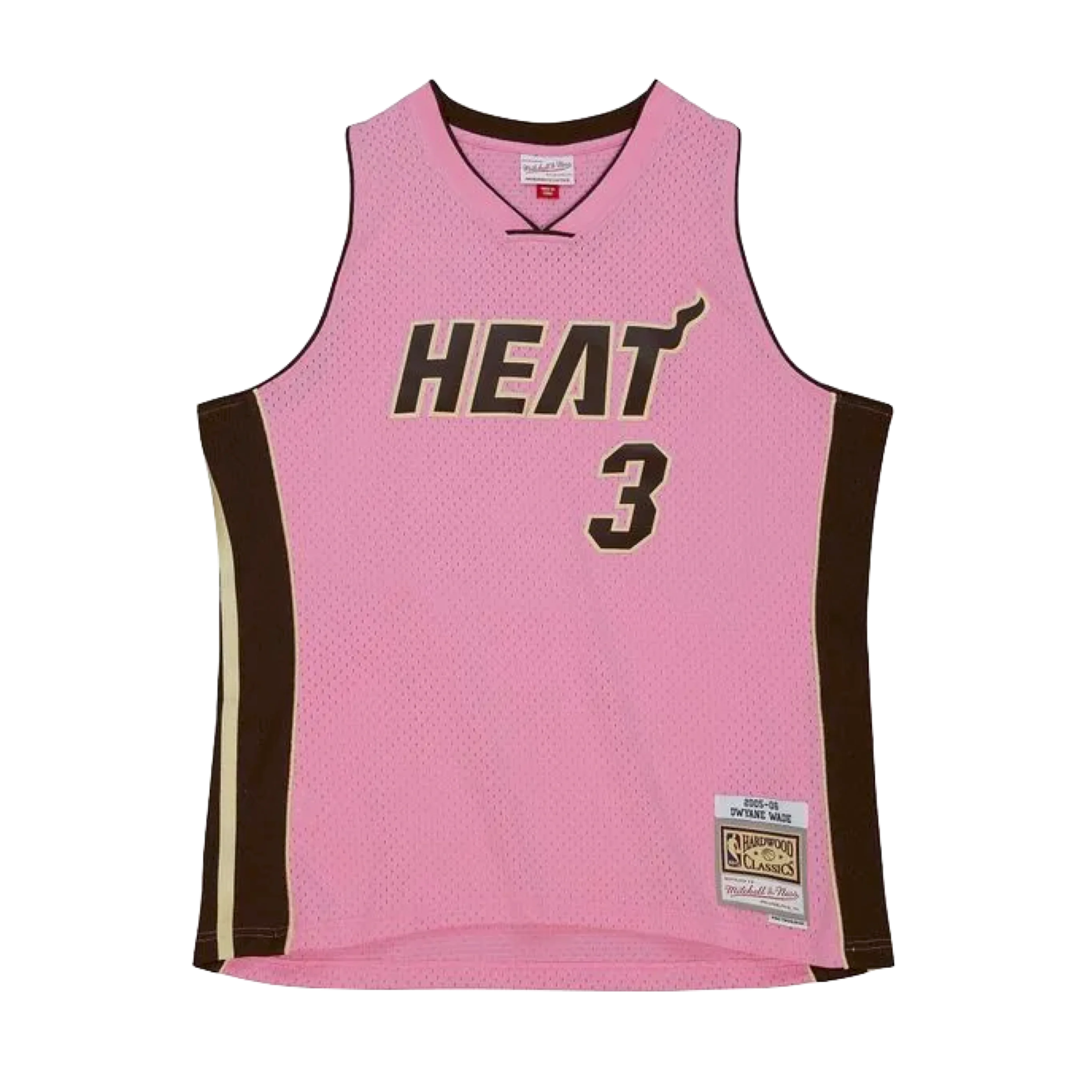 Dwyane Wade Mitchell & Ness Miami HEAT 2005-06 Pink Bacon Jersey