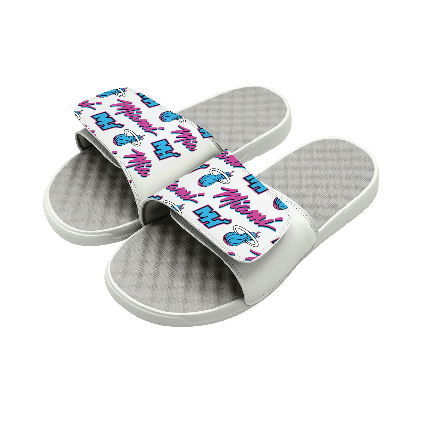 ISlide Miami HEAT Original Vice Pattern Sandals 2 ISlide Miami HEAT Original Vice Pattern Sandals
