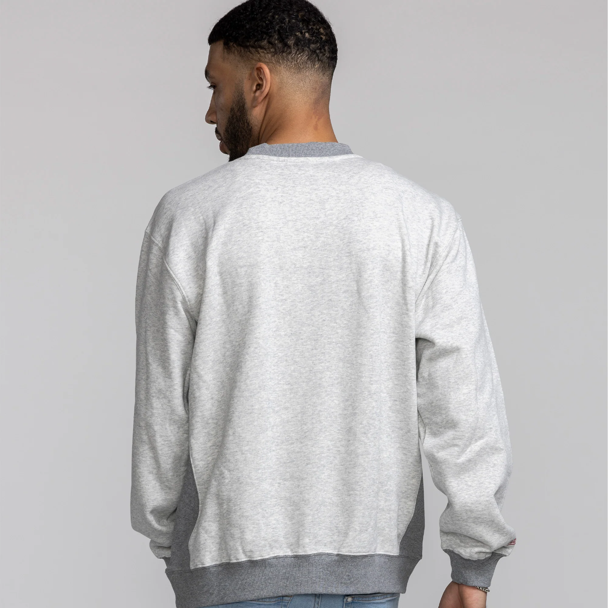 Mitchell & Ness Miami HEAT Premium Fleece Crewneck 2 Mitchell & Ness Miami HEAT Premium Fleece Crewneck