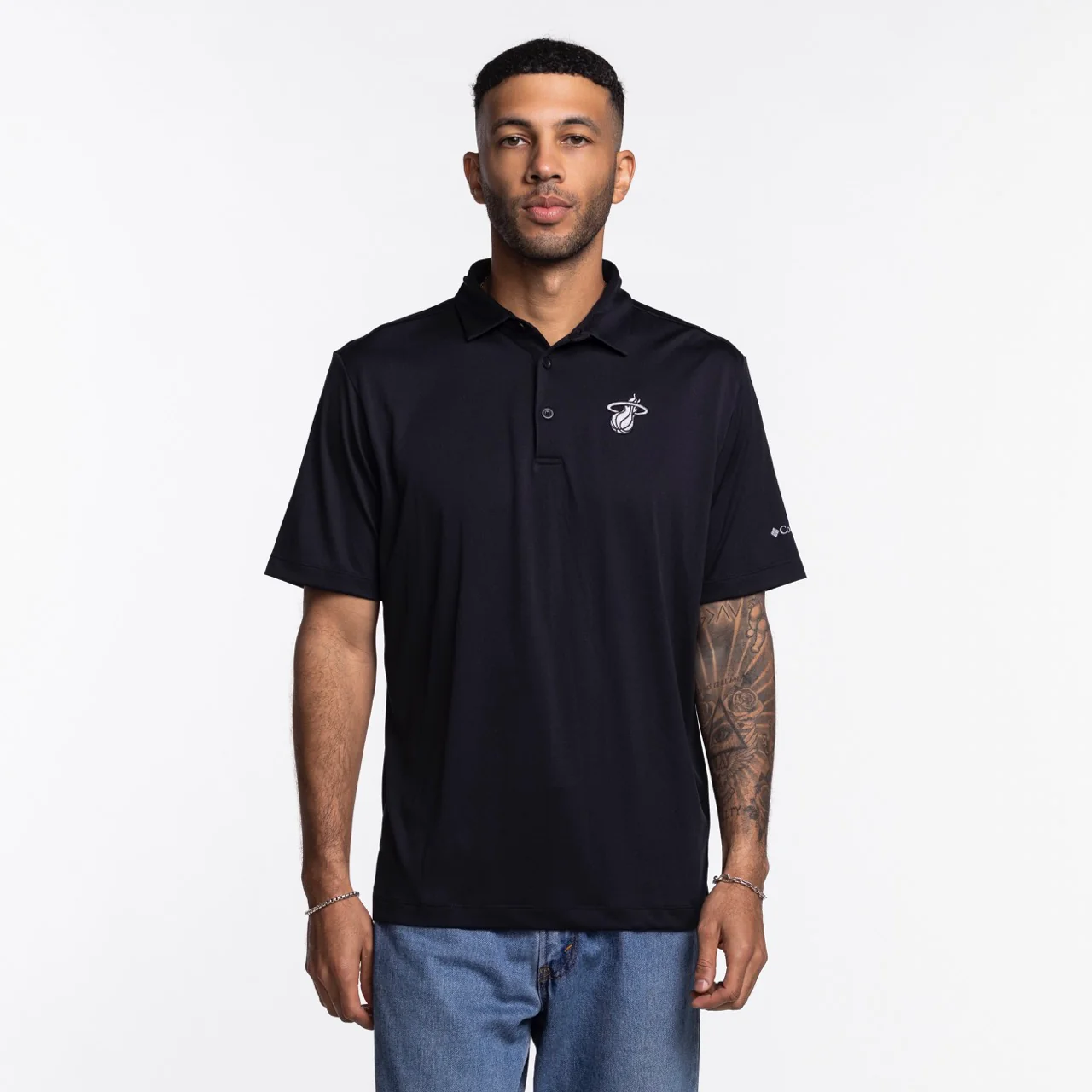Columbia Miami HEAT Original Vice Nights Tonal Polo