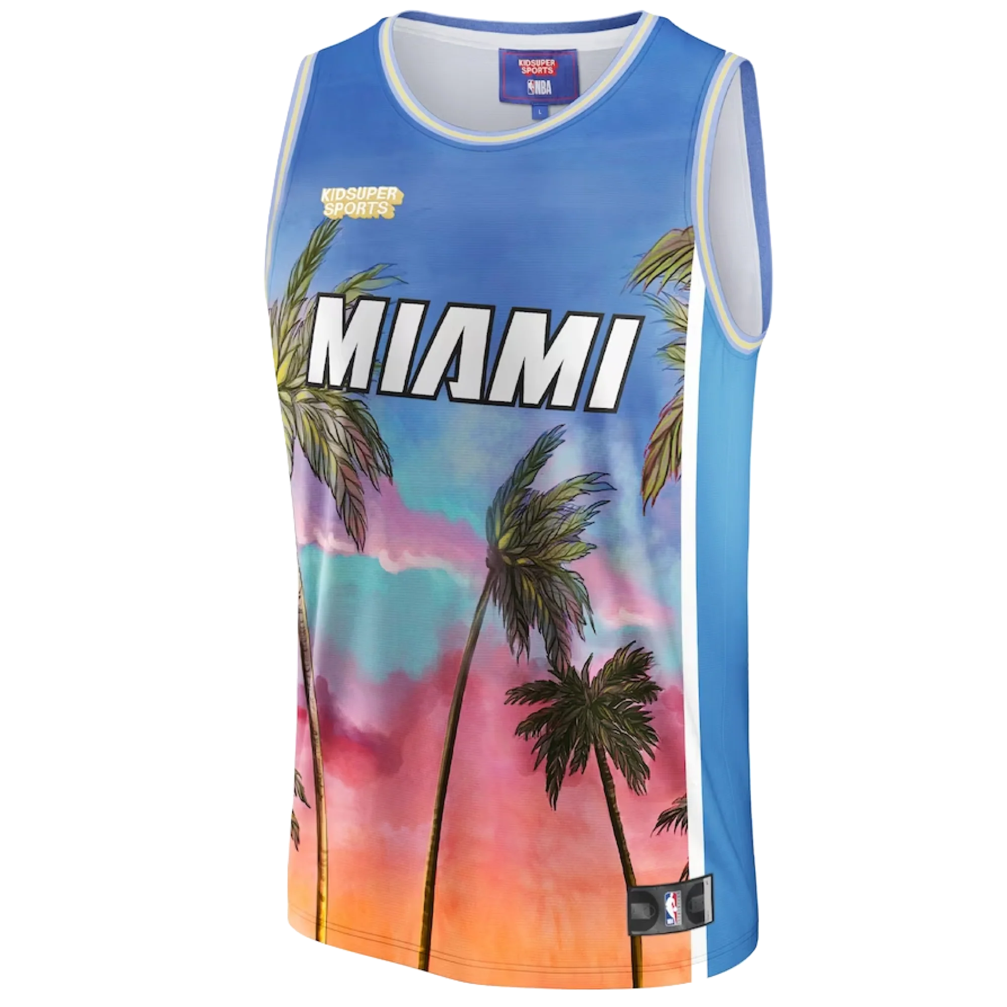NBA & KidSuper Studios Miami HEAT Hometown Jersey