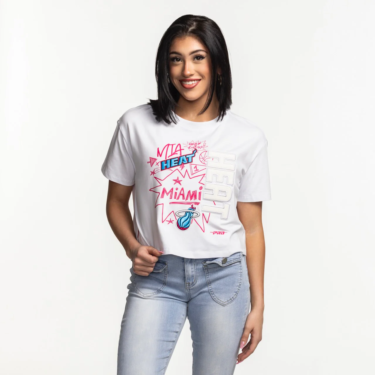 Pro Standard Miami HEAT Original Vice Women's Boxy Tee