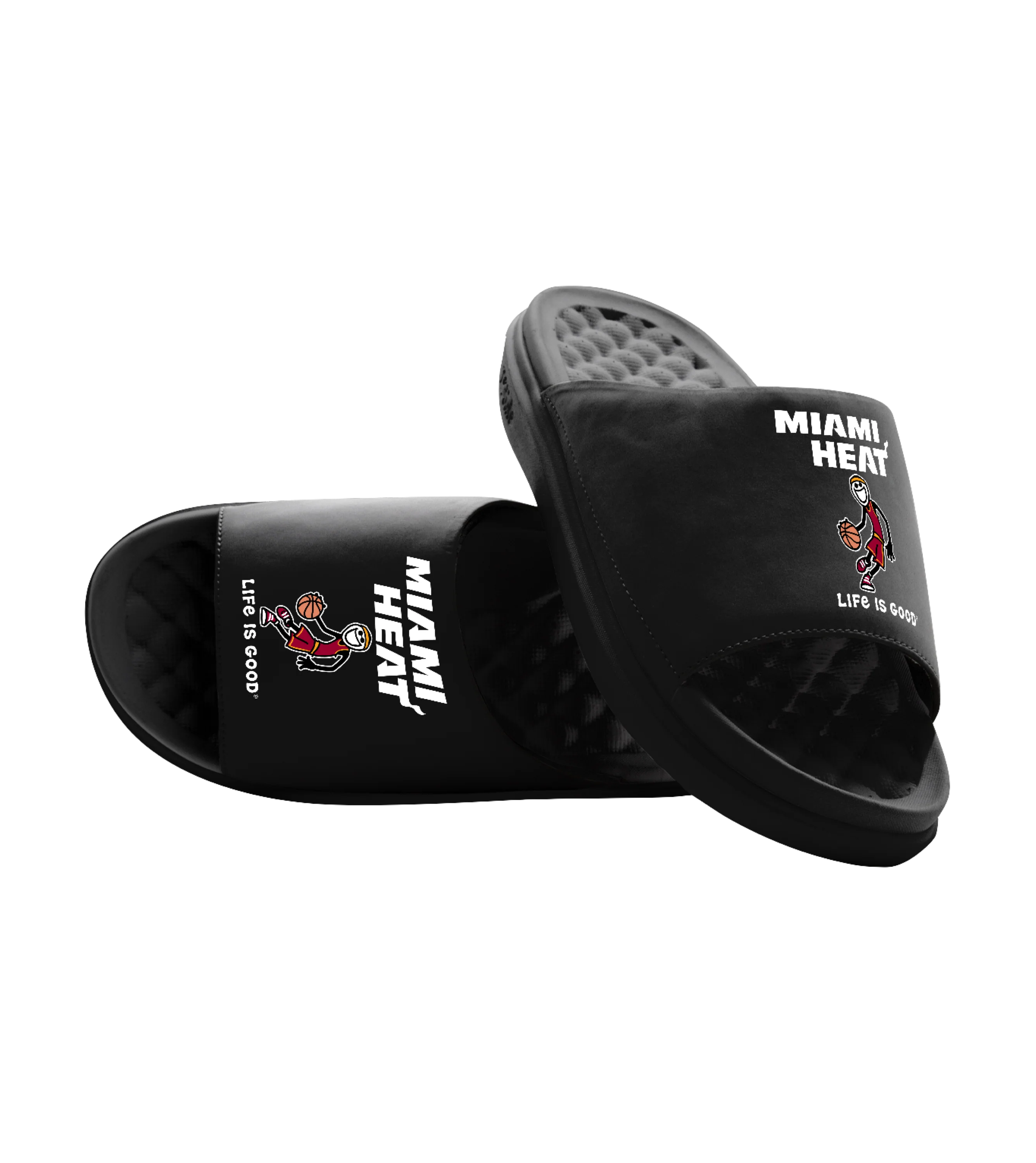ISlide Miami HEAT Life is Good Motive Sandals 2 ISlide Miami HEAT Life is Good Motive Sandals