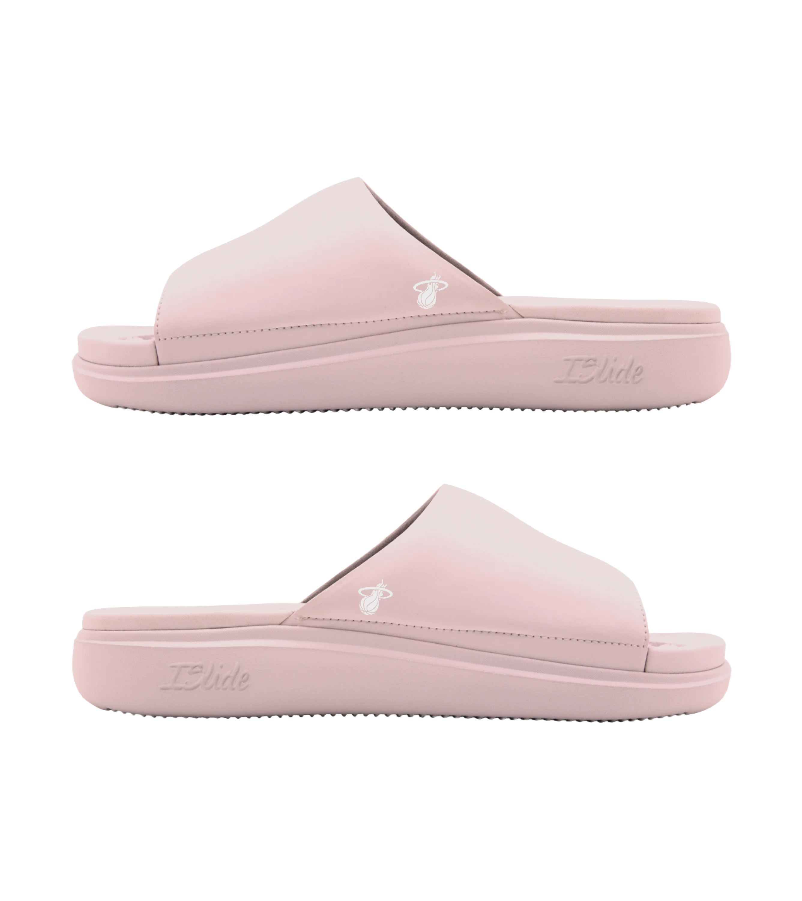 ISlide Miami HEAT Minimalist Pink Sandals 2 ISlide Miami HEAT Minimalist Pink Sandals